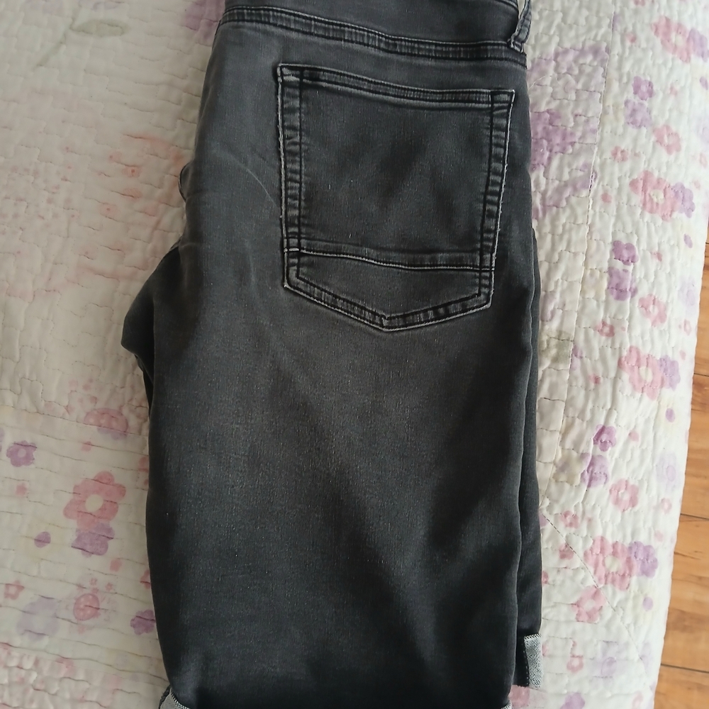Guess Dark Gray Jean Shorts - Picture 2 of 6